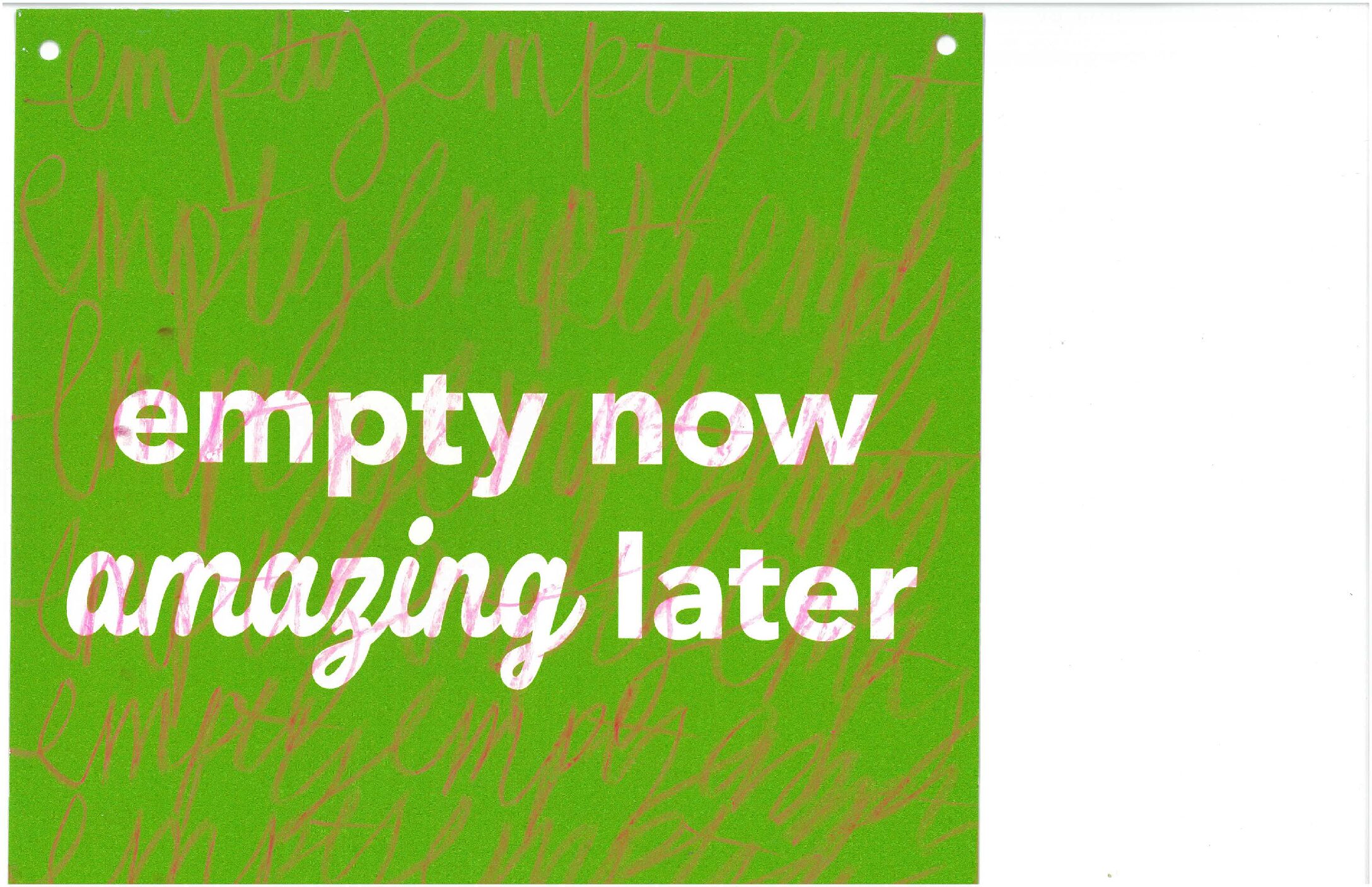 ‘Feminist Commentary Through The Lens of Once Beloved Now Permanently Closed Craft Store Informational Signs V.1’